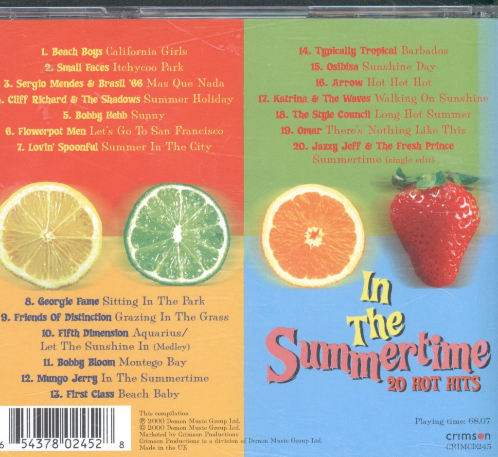 Various Artists - In The Summertime - Cd