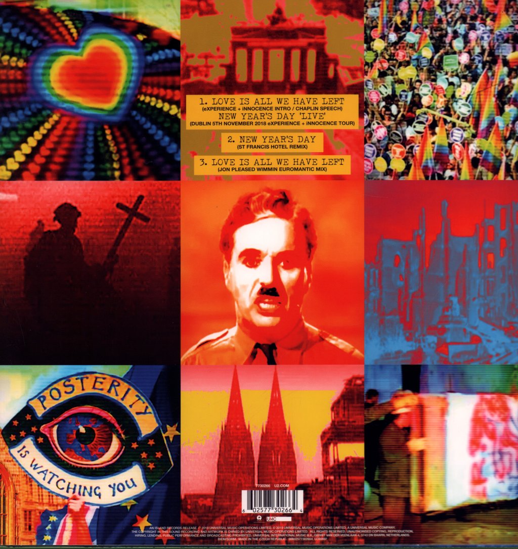 U2 - Europa EP - 12 Inch
