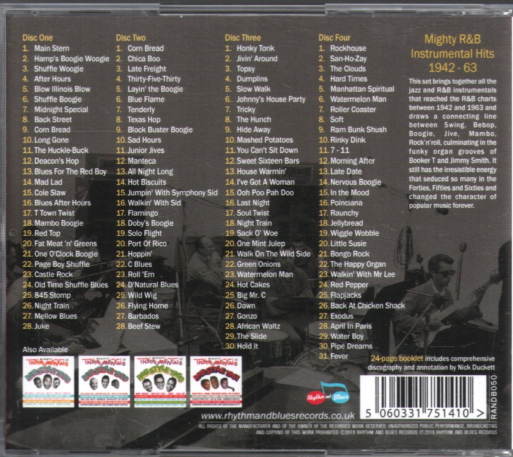 Various Artists - Mighty Instrumentals R&B-Style 1956 - 1957 - Cd Set