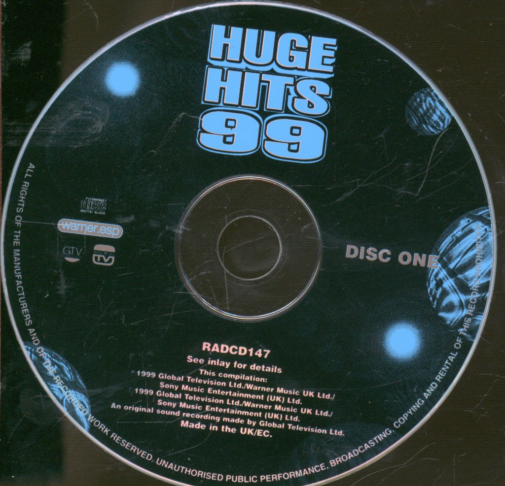 Various Artists - Huge Hits 99 - Double Cd