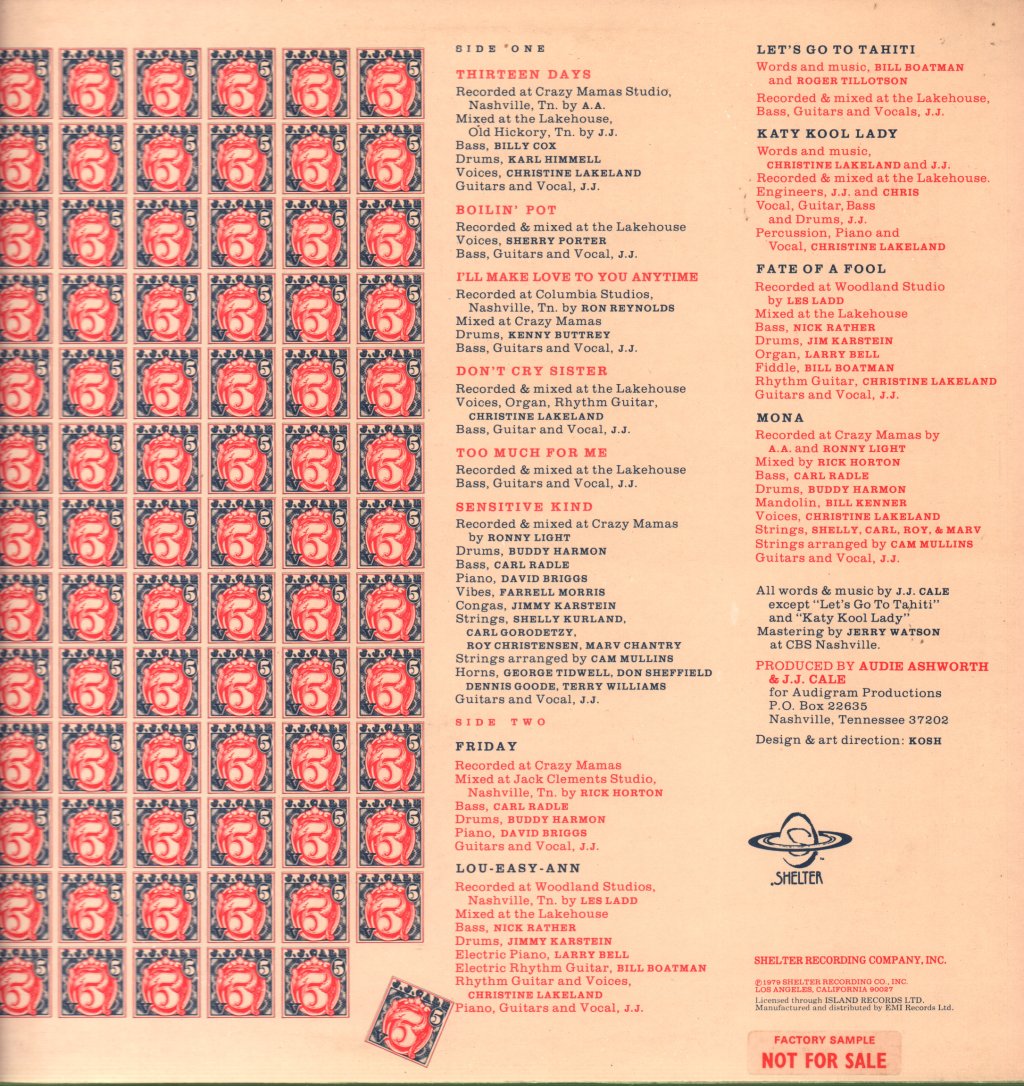 J.J. Cale - 5 - Lp