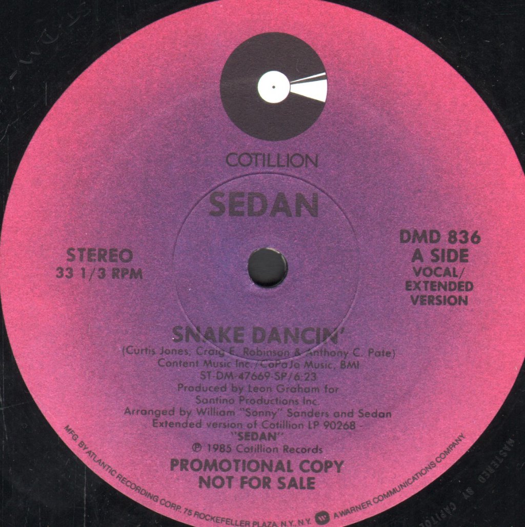 Sedan - Snake Dancin' - 12 Inch