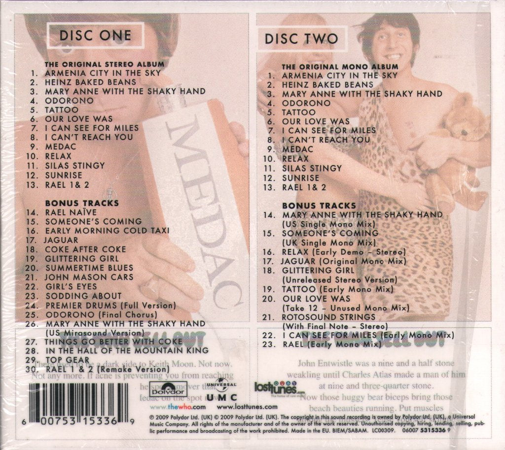 Who - Who Sell Out - Cd Set