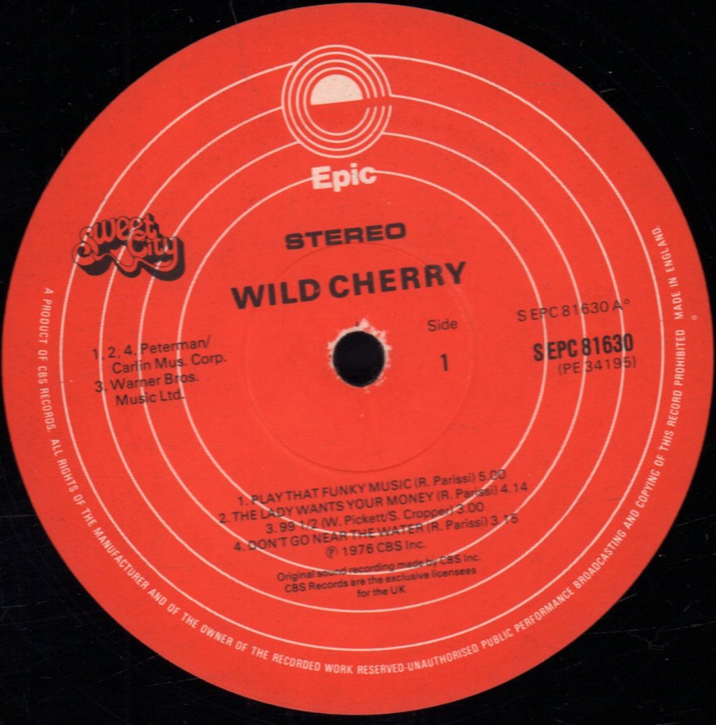 Wild Cherry - Wild Cherry - Lp