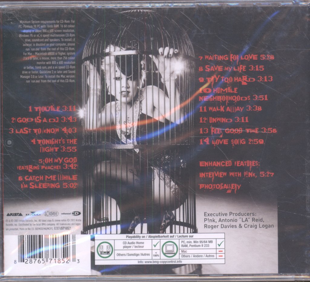 P!nk - Try This - Cd