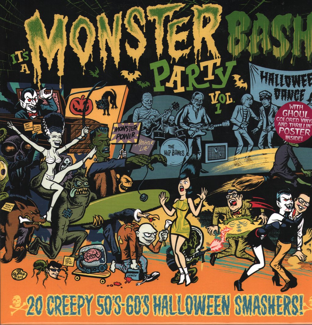 Various Artists - Its A Monster Bash Party Vol. 1 - Lp