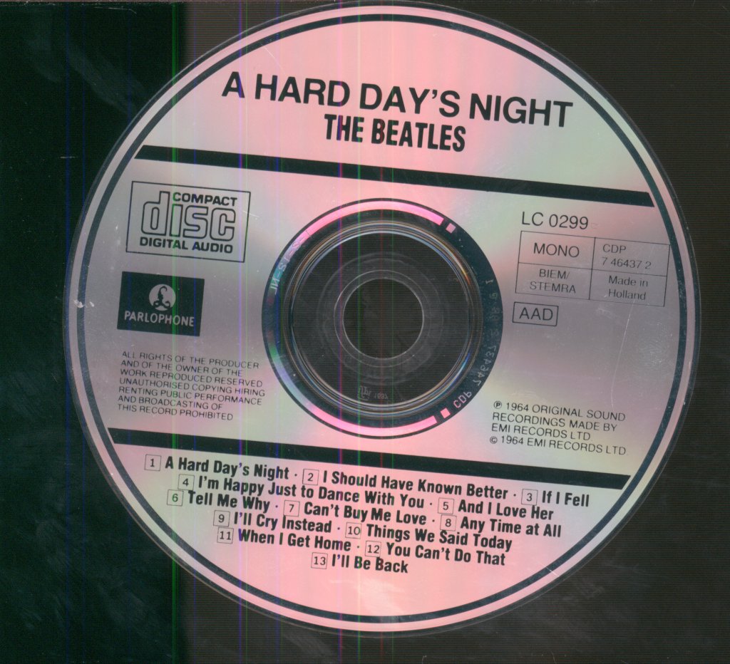 Beatles - A Hard Day's Night - Cd