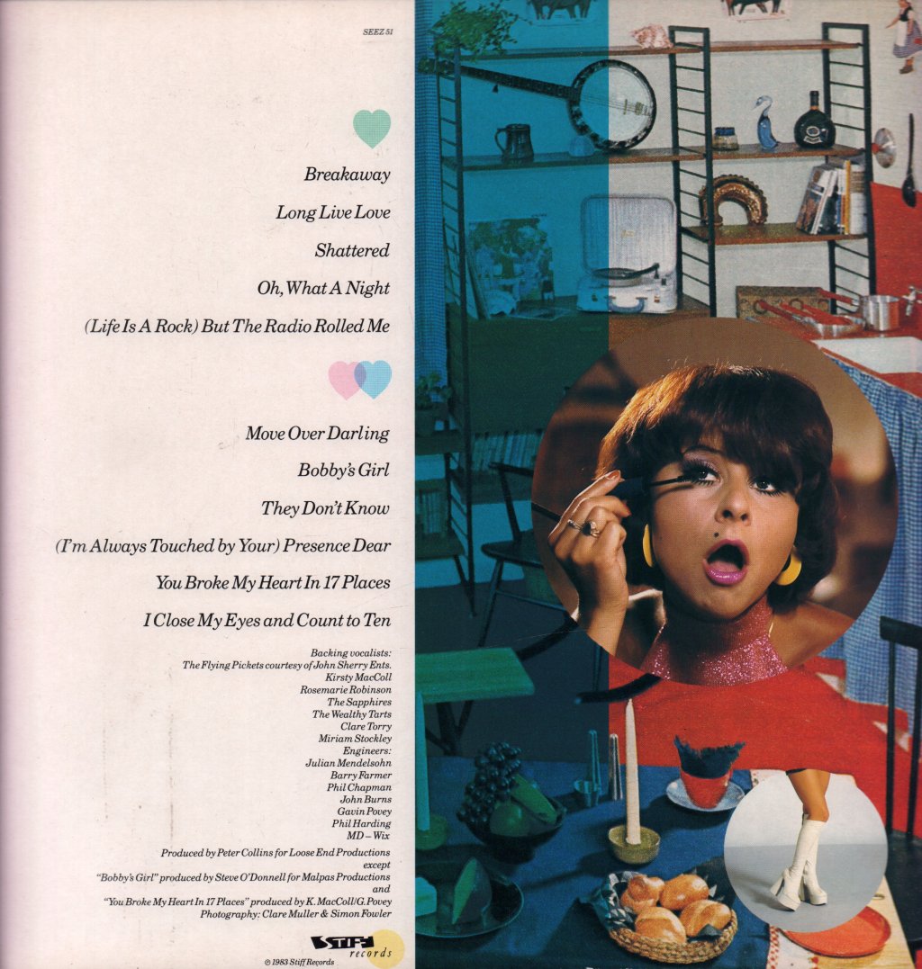 Tracey Ullman - You Broke My Heart In 17 Places - Lp