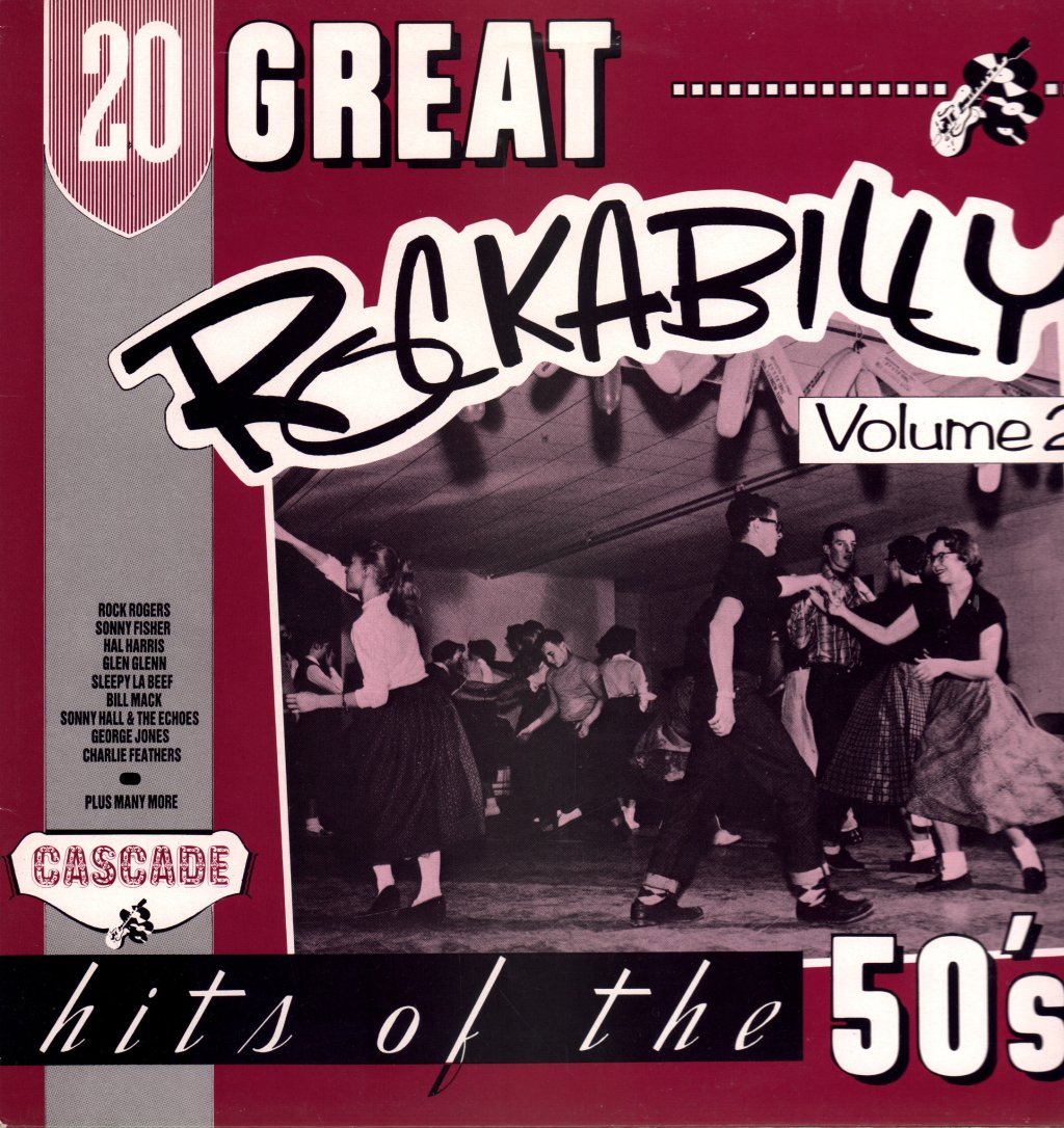 Various Artists - 20 Great Rockabilly Hits Of The 50's Volume 2 - Lp