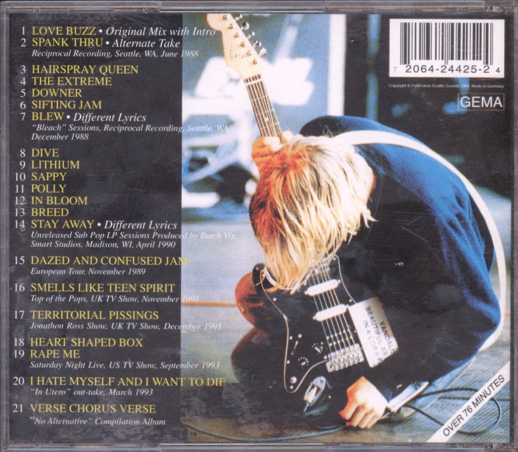 Nirvana - Grunge Is Dead - Cd