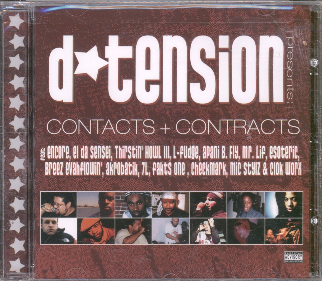 D Tension - Contacts + Contracts - Cd