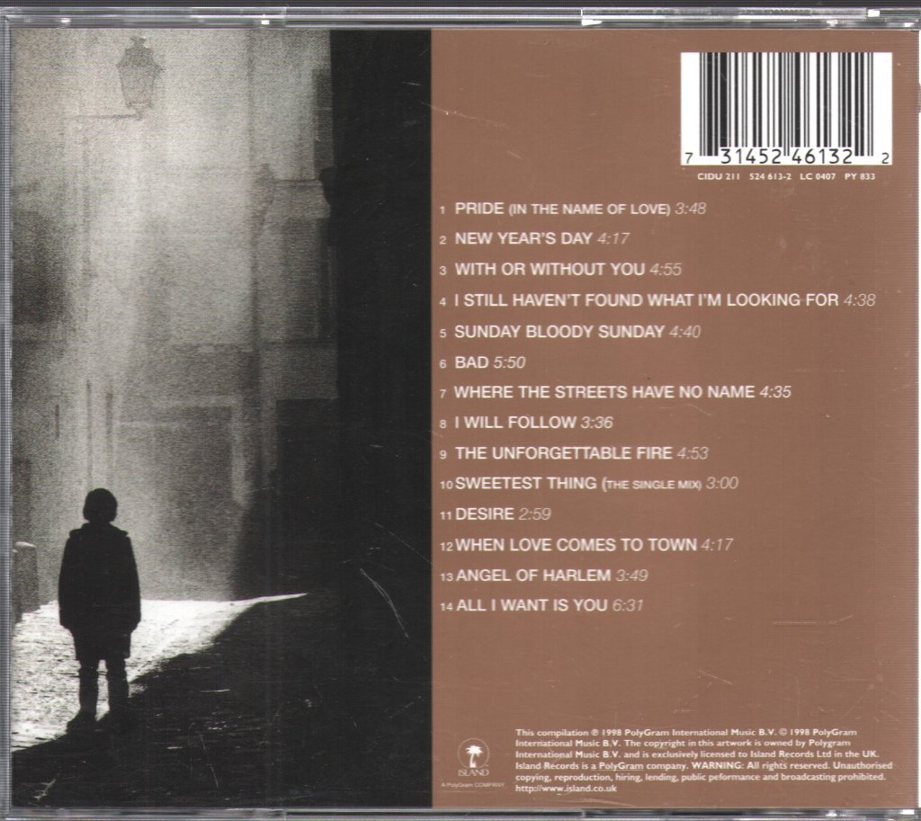 U2 - Best Of 1980-1990 - Cd