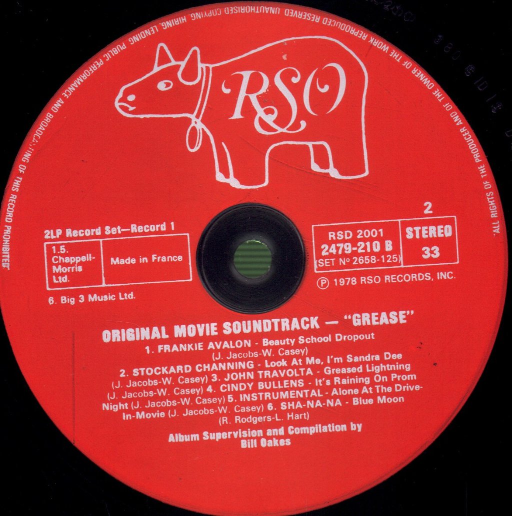 Various Artists - Grease (Original Soundtrack) - Double Lp