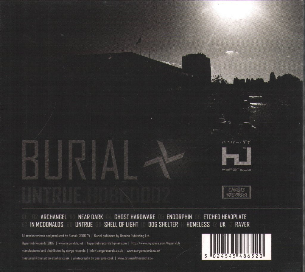 Burial - Untrue - Cd