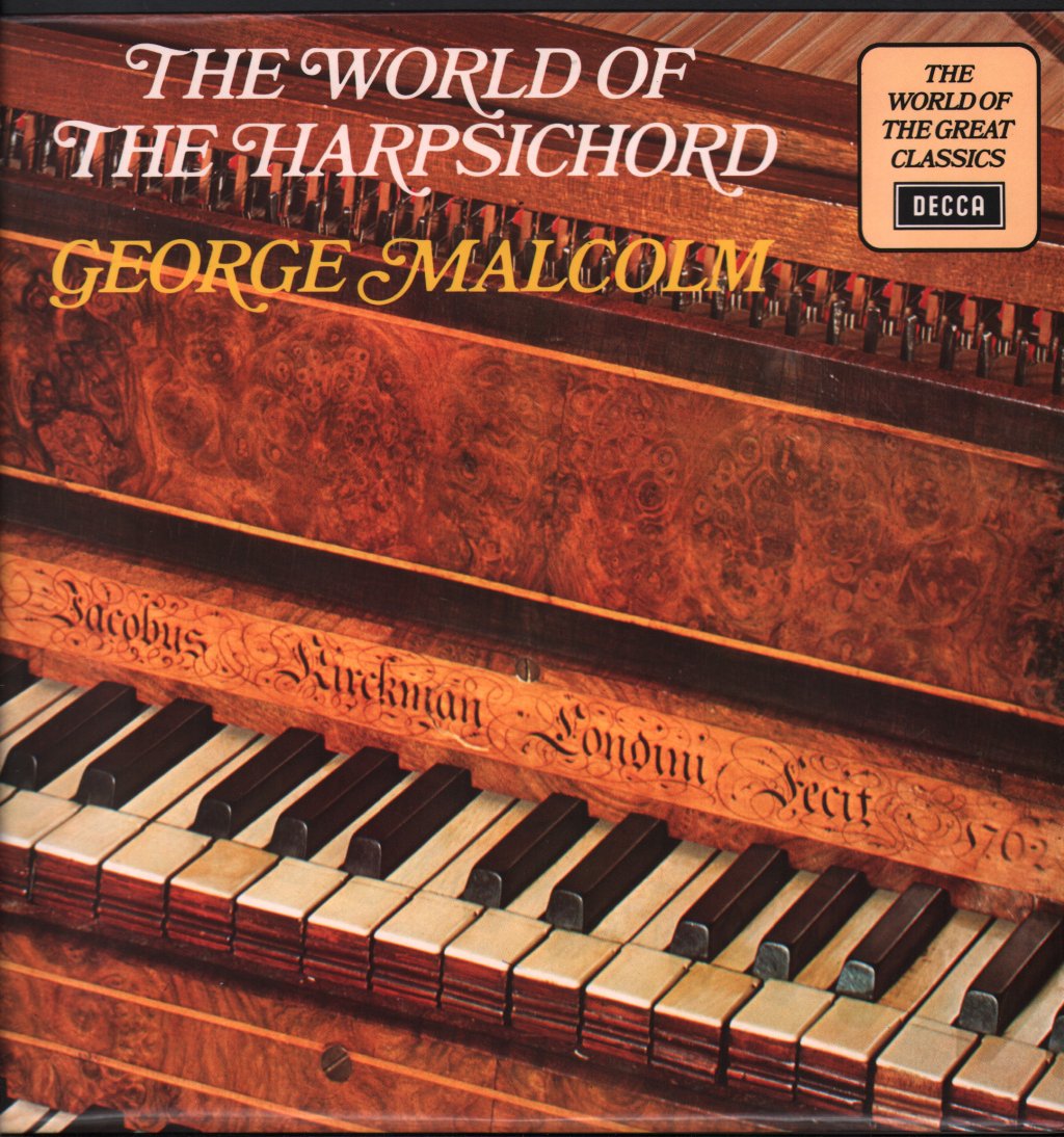 George Malcolm - World Of The Harpsichord - Lp