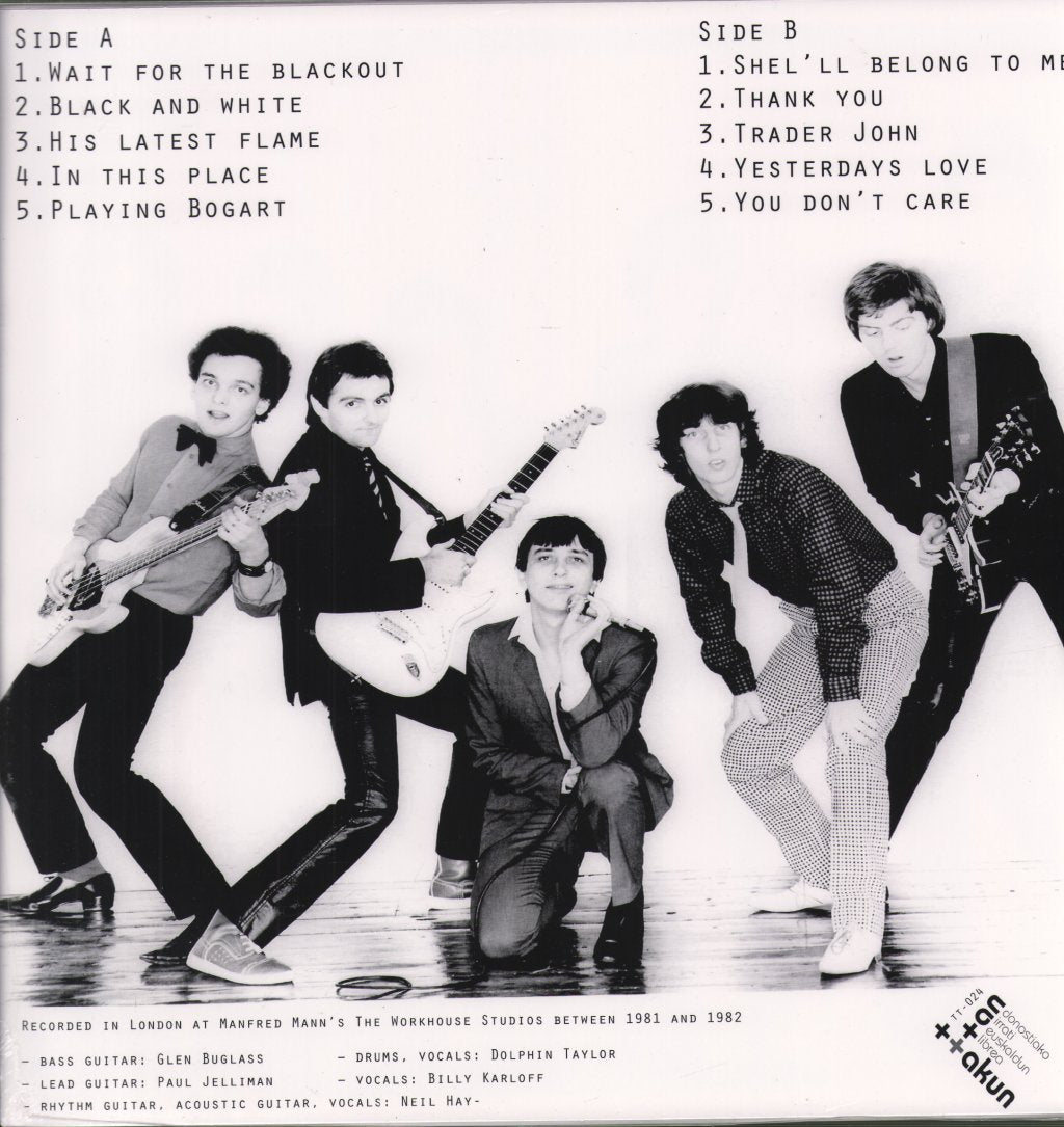 Billy Karloff And The Extremes - Vinyl Solution (Wait For The Blackout) - Lp