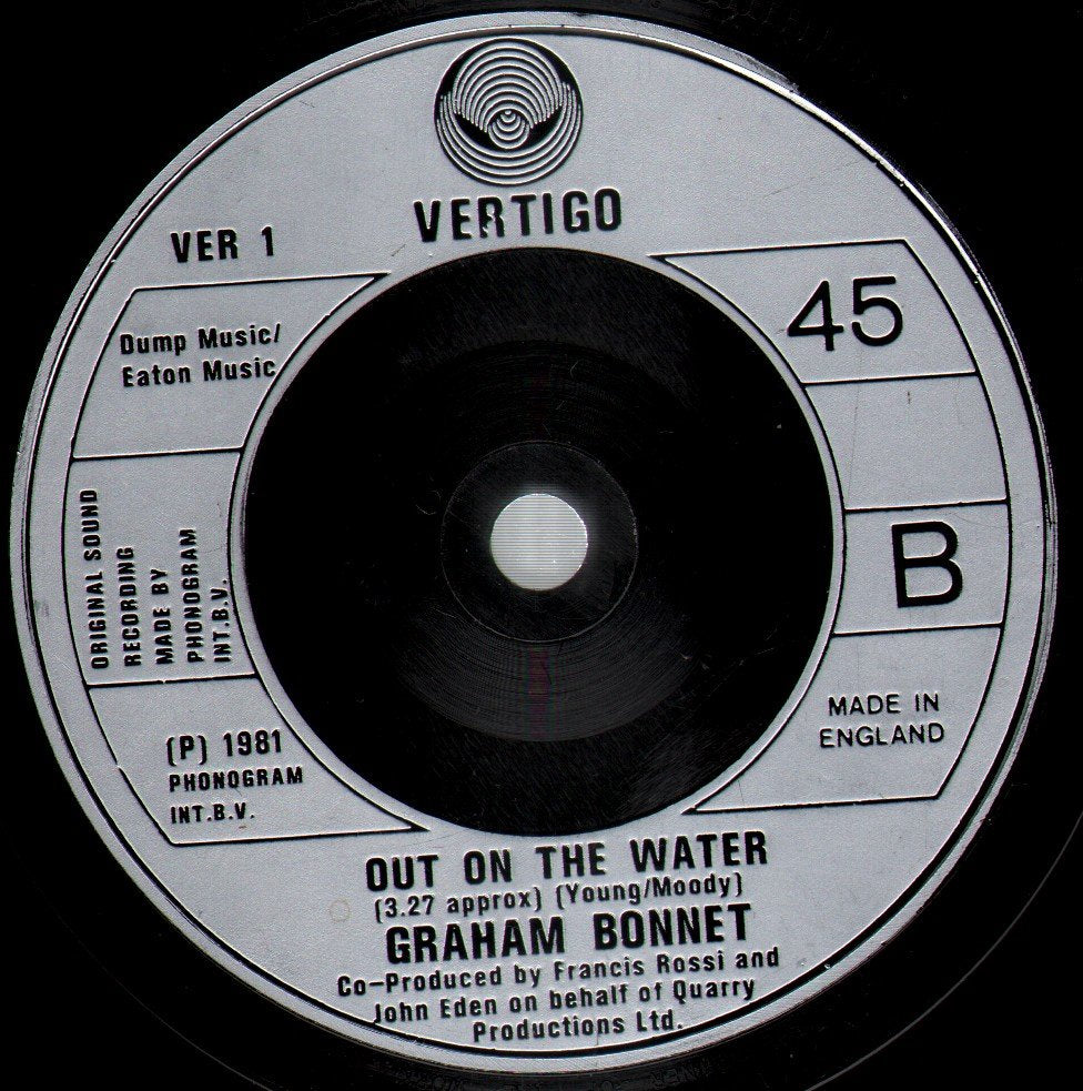 Graham Bonnet - Night Games - 7 Inch