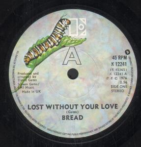 Bread - Lost Without Your Love - 7 Inch