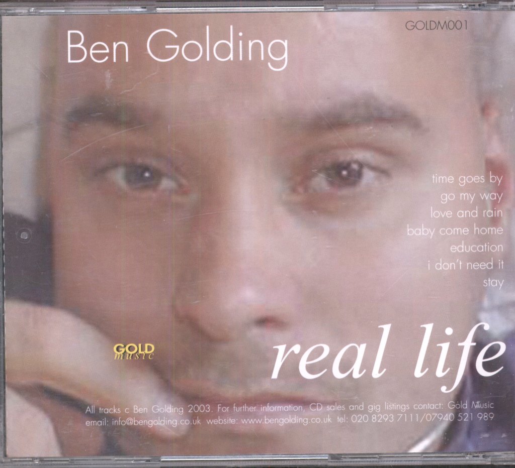 Ben Golding - Real Life - Cd