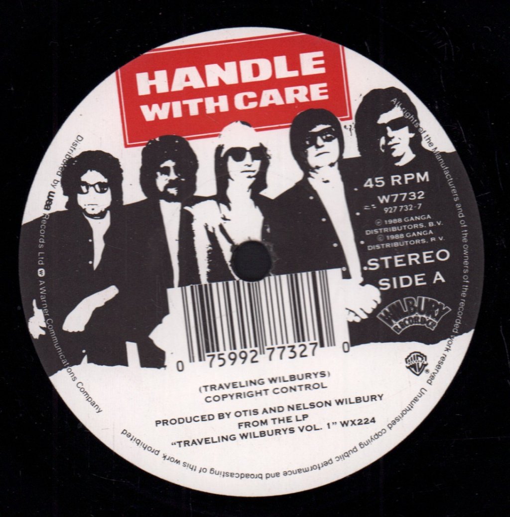 Traveling Wilburys - Handle With Care - 7 Inch