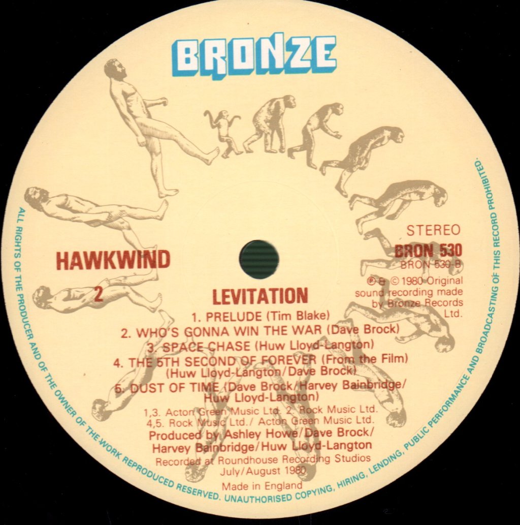 Hawkwind - Levitation - Lp