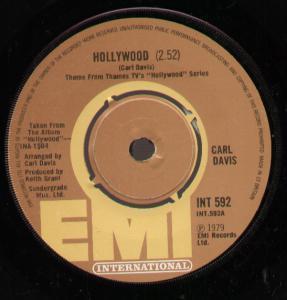 Carl Davis - Hollywood - 7 Inch
