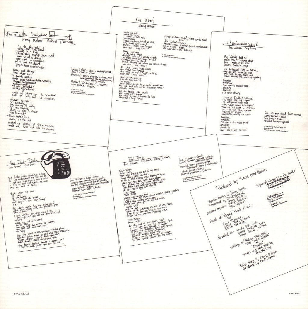 Heart - Private Audition - Lp