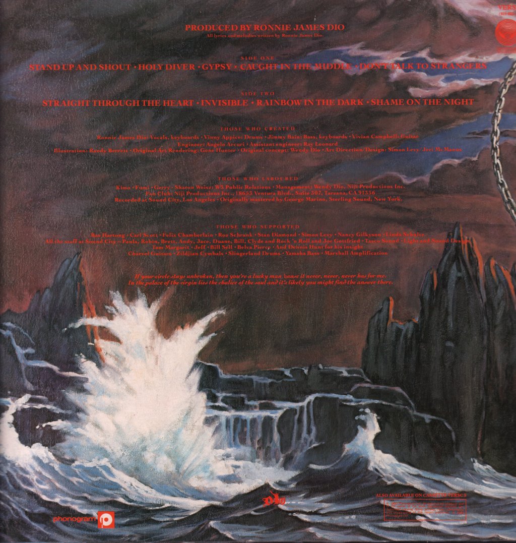 Dio - Holy Diver - Lp