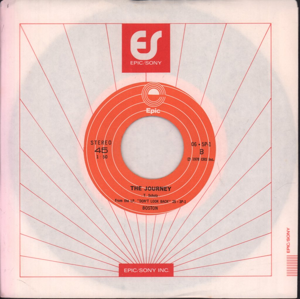 Boston - Don't Look Back - 7 Inch