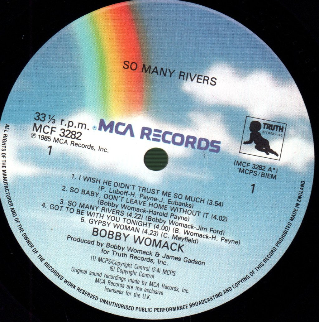 Bobby Womack - So Many Rivers - Lp