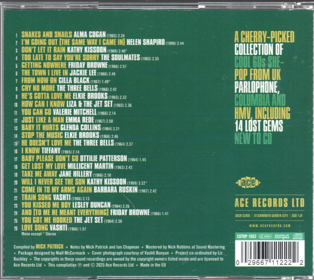 Various Artists - You Got Me Hooked! More Marylebone Beat Girls - Cd