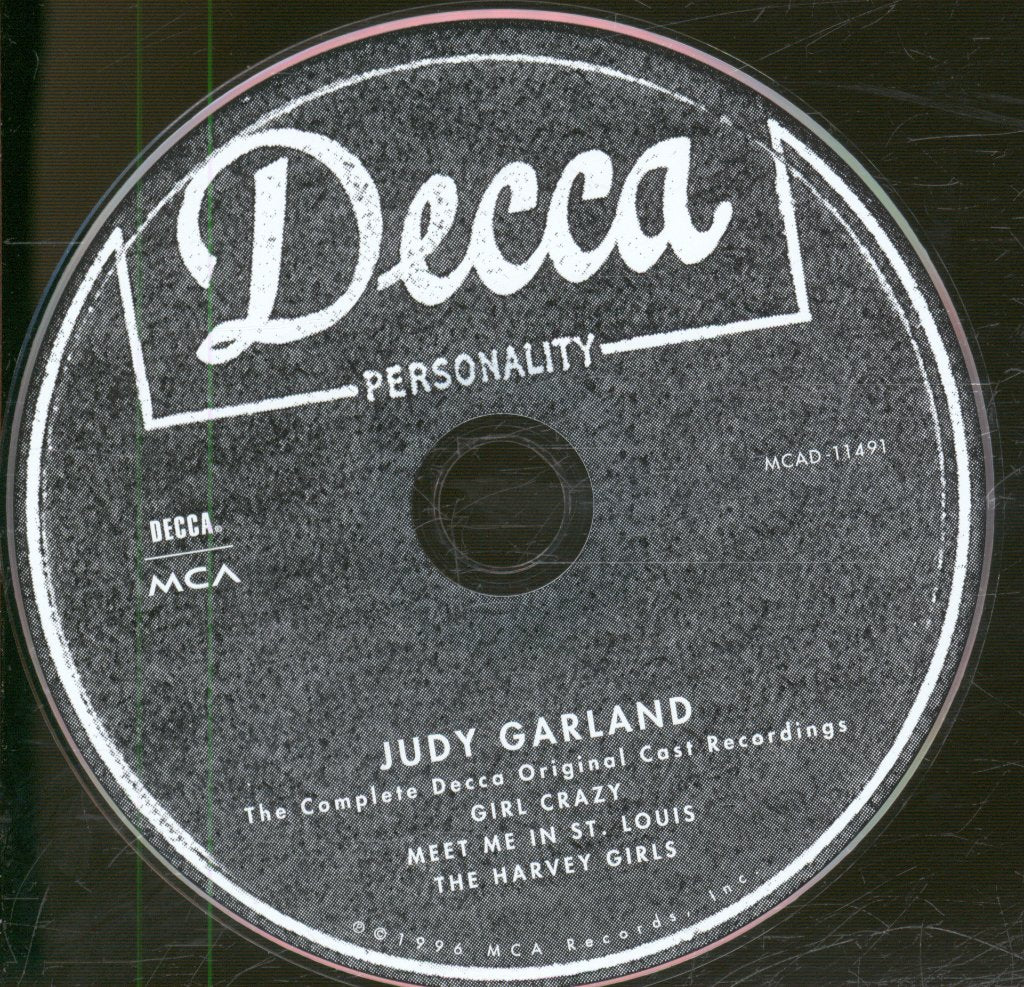 Judy Garland - Complete Decca Original Cast Recordings - Cd