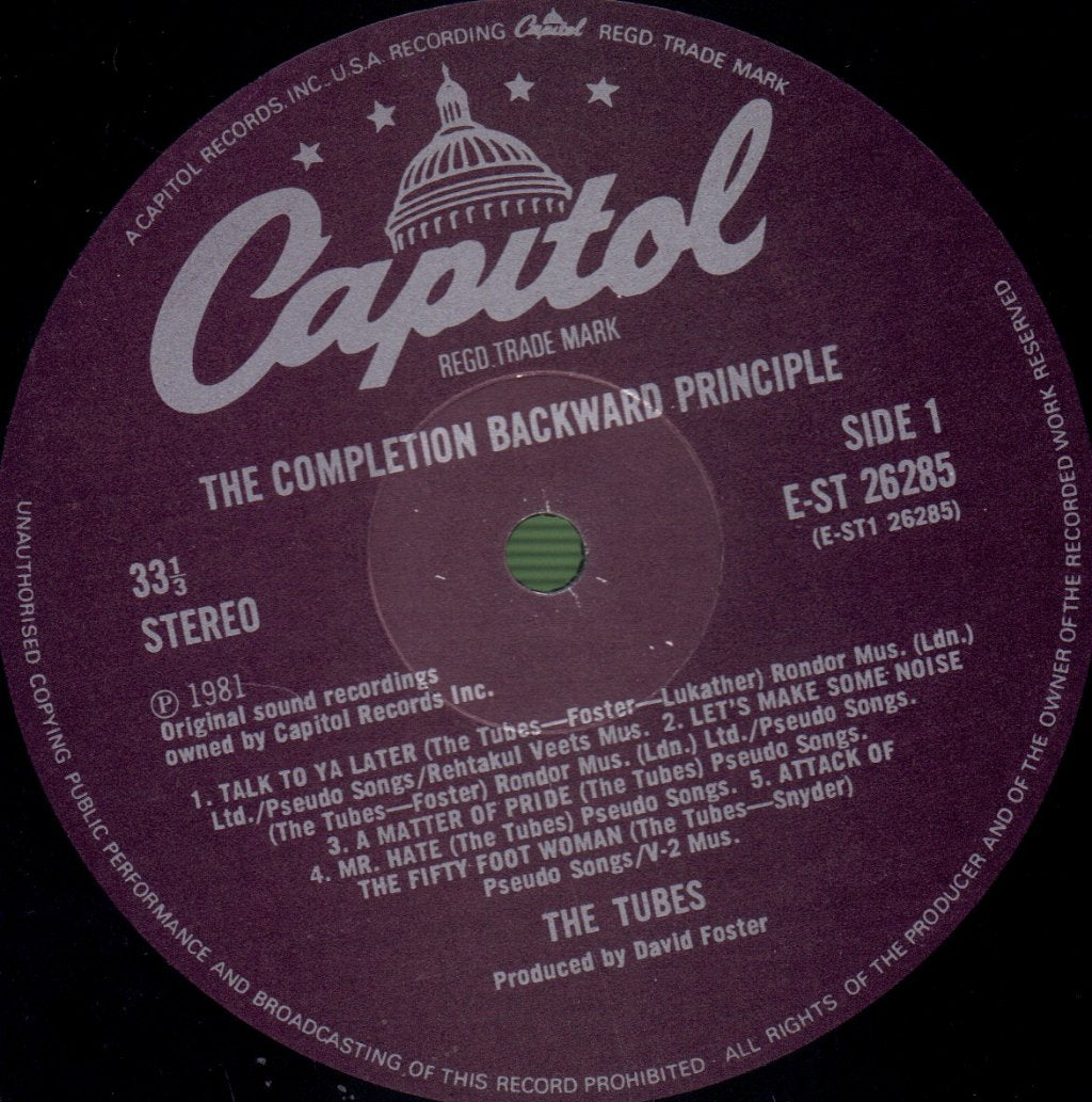 Tubes - Completion Backward Principle - Lp