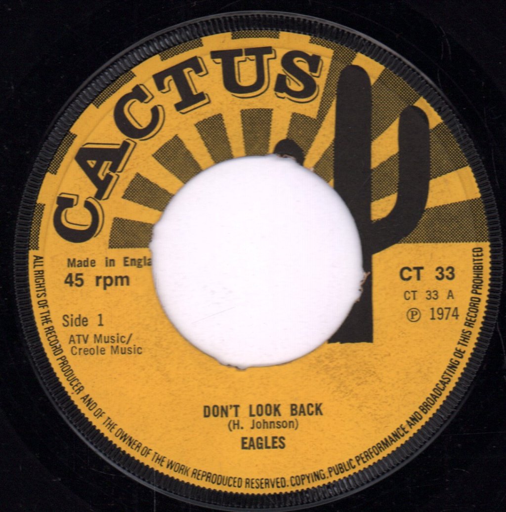 Eagles (Reggae Act) - Don't Look Back - 7 Inch