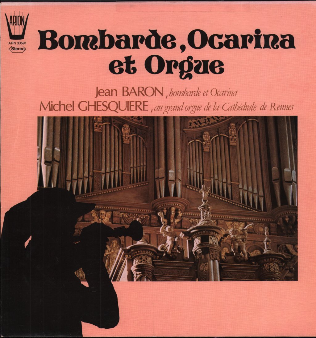 Jean Baron / Michel Ghesquiere - Bombarde, Ocarina Et Orgue - Lp