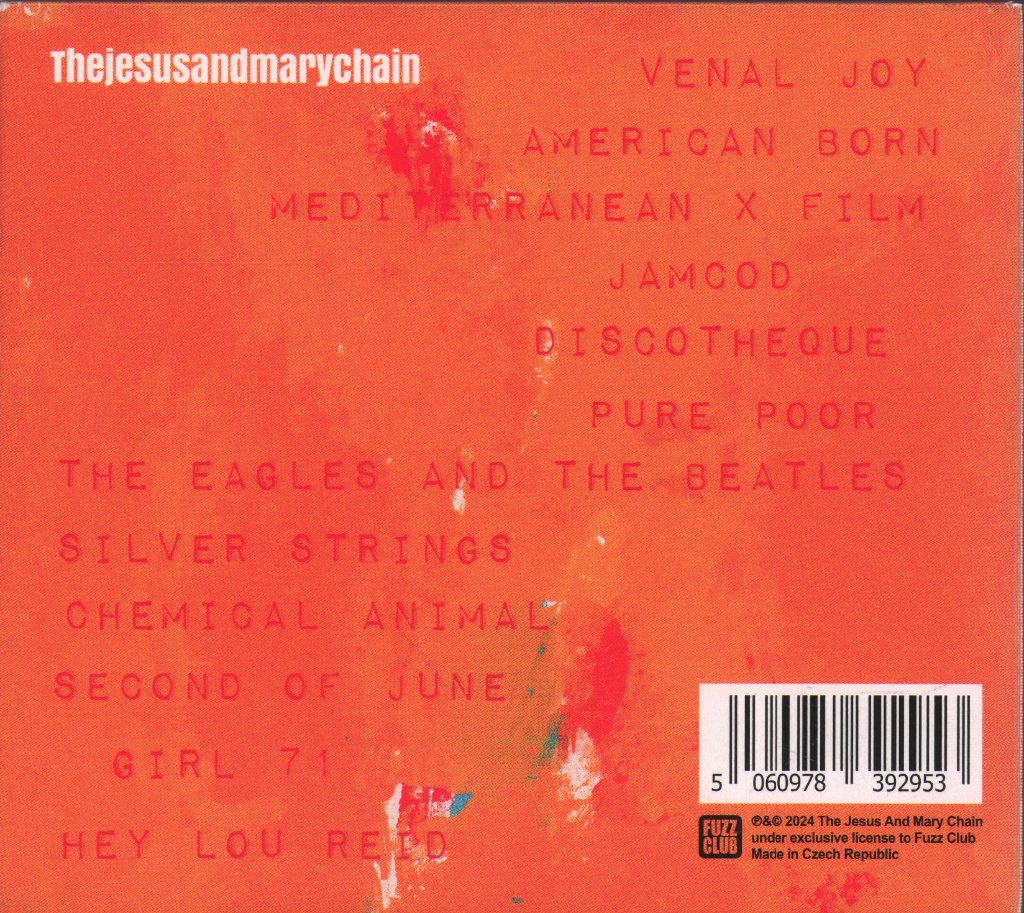 Jesus And Mary Chain - Glasgow Eyes - Cd