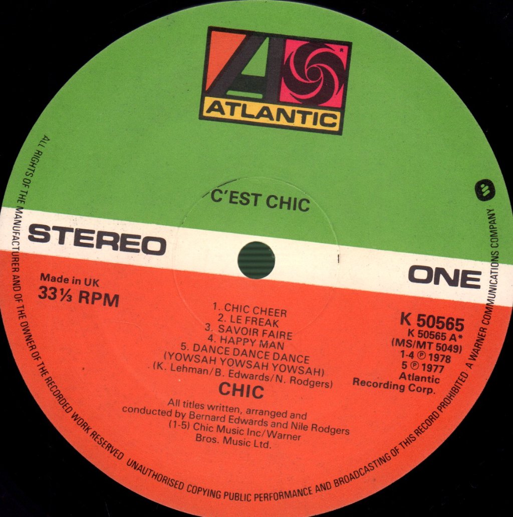 Chic - C'est Chic - Lp