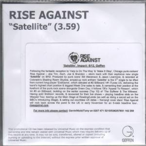 Rise Against - Satellite - Cdr