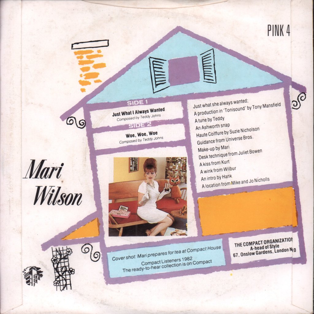 Mari Wilson - Just What I Always Wanted - 7 Inch