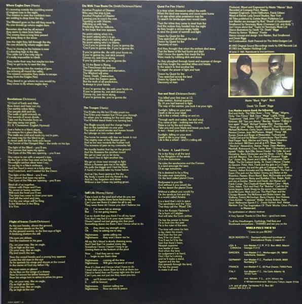 Iron Maiden - Piece Of Mind - Lp