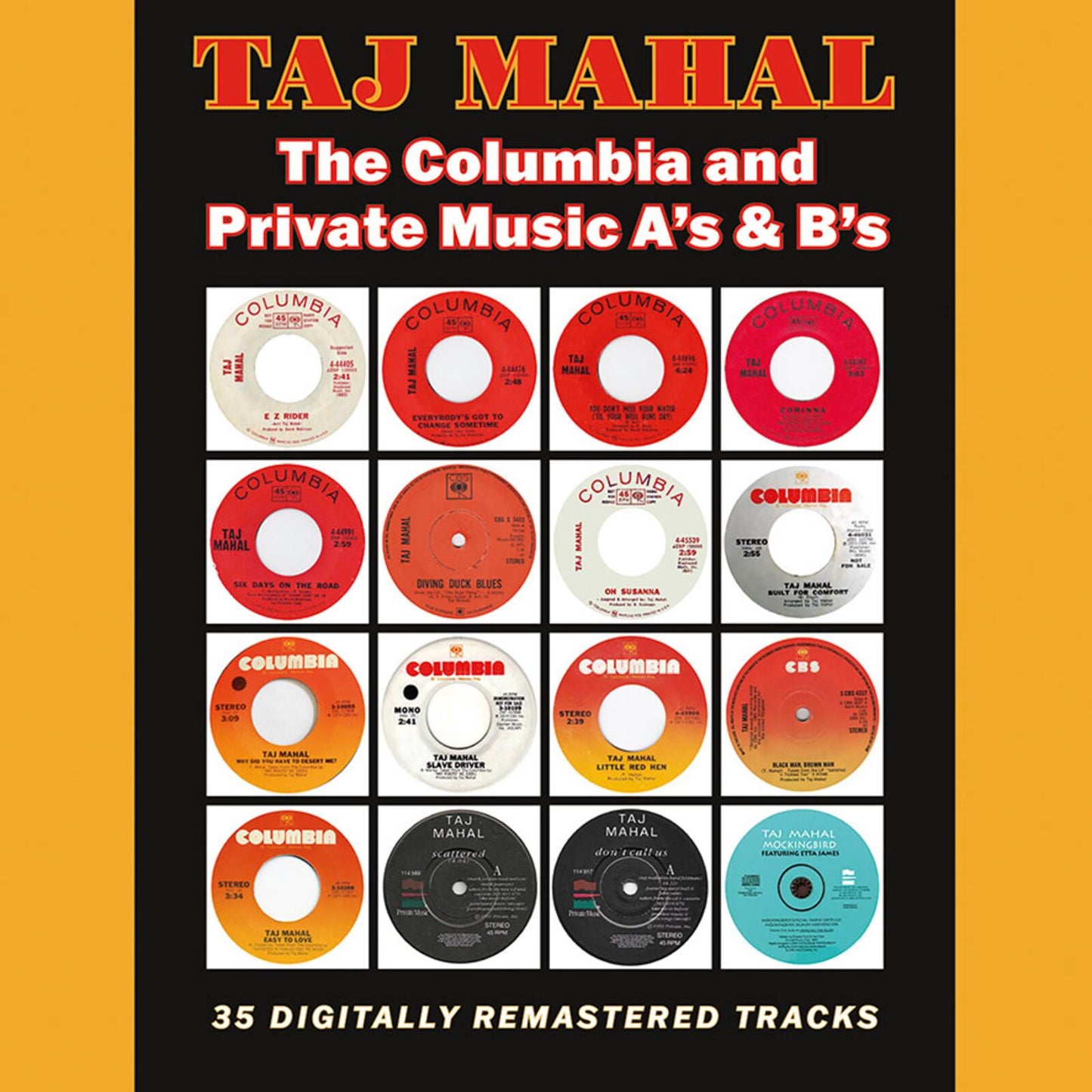 Taj Mahal - Columbia and Private Music A's & B's - Double Cd