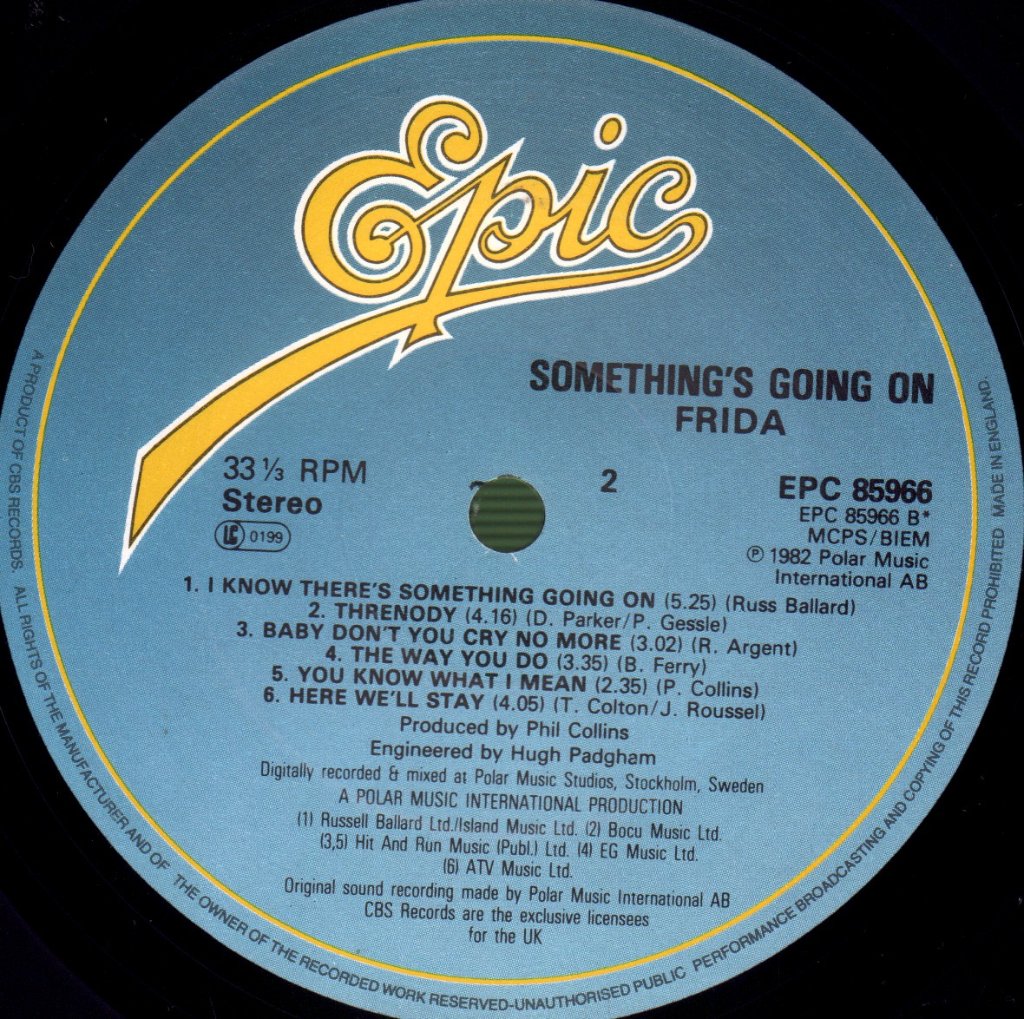 Frida - Something's Going On - Lp