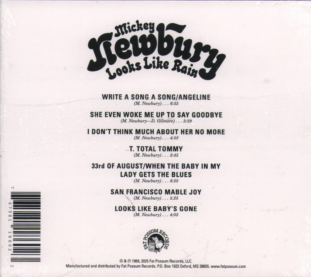 Mickey Newbury - Looks Like Rain - Cd