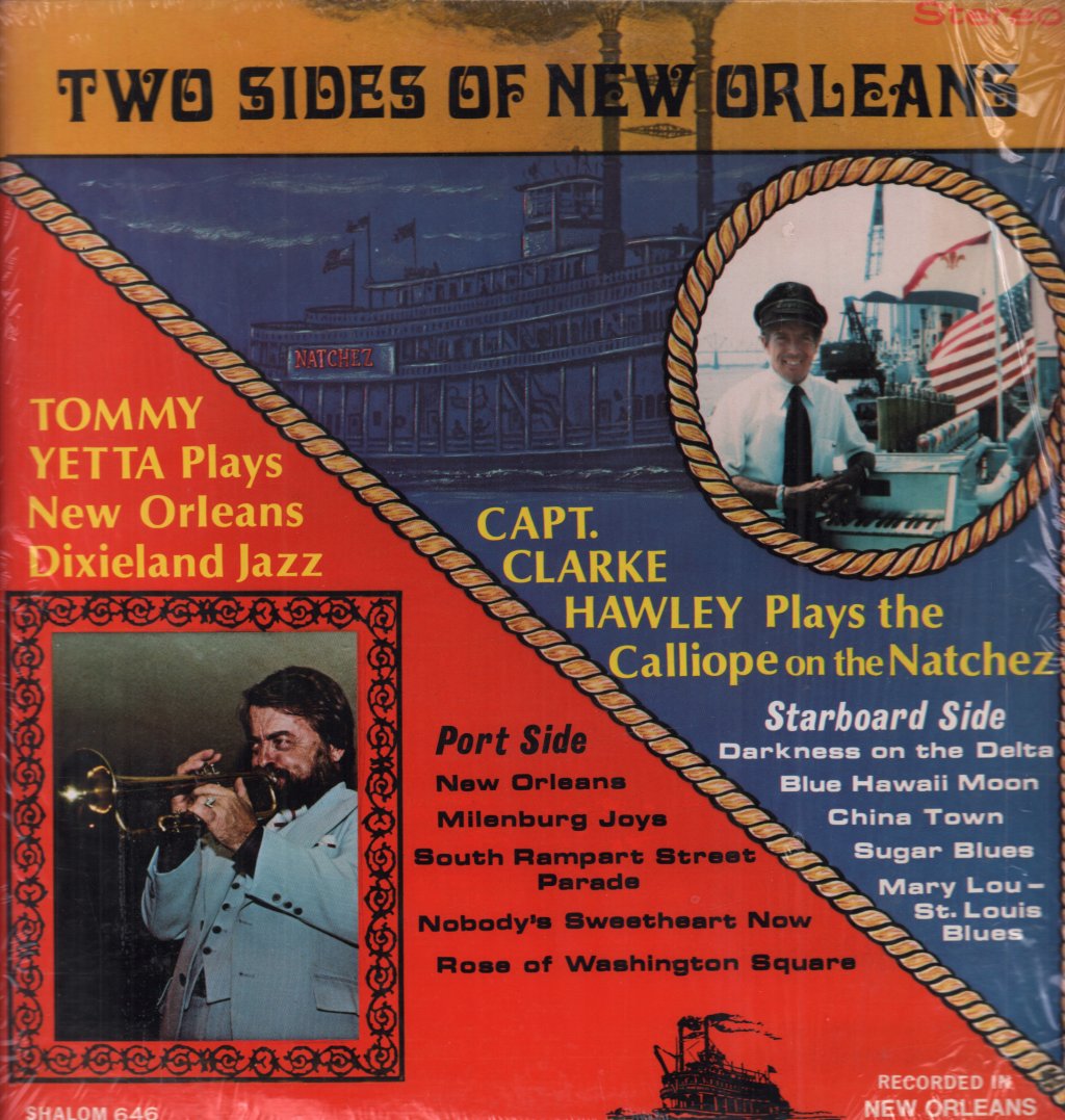 Tommy Yetta - Two Sides Of New Orleans - Lp