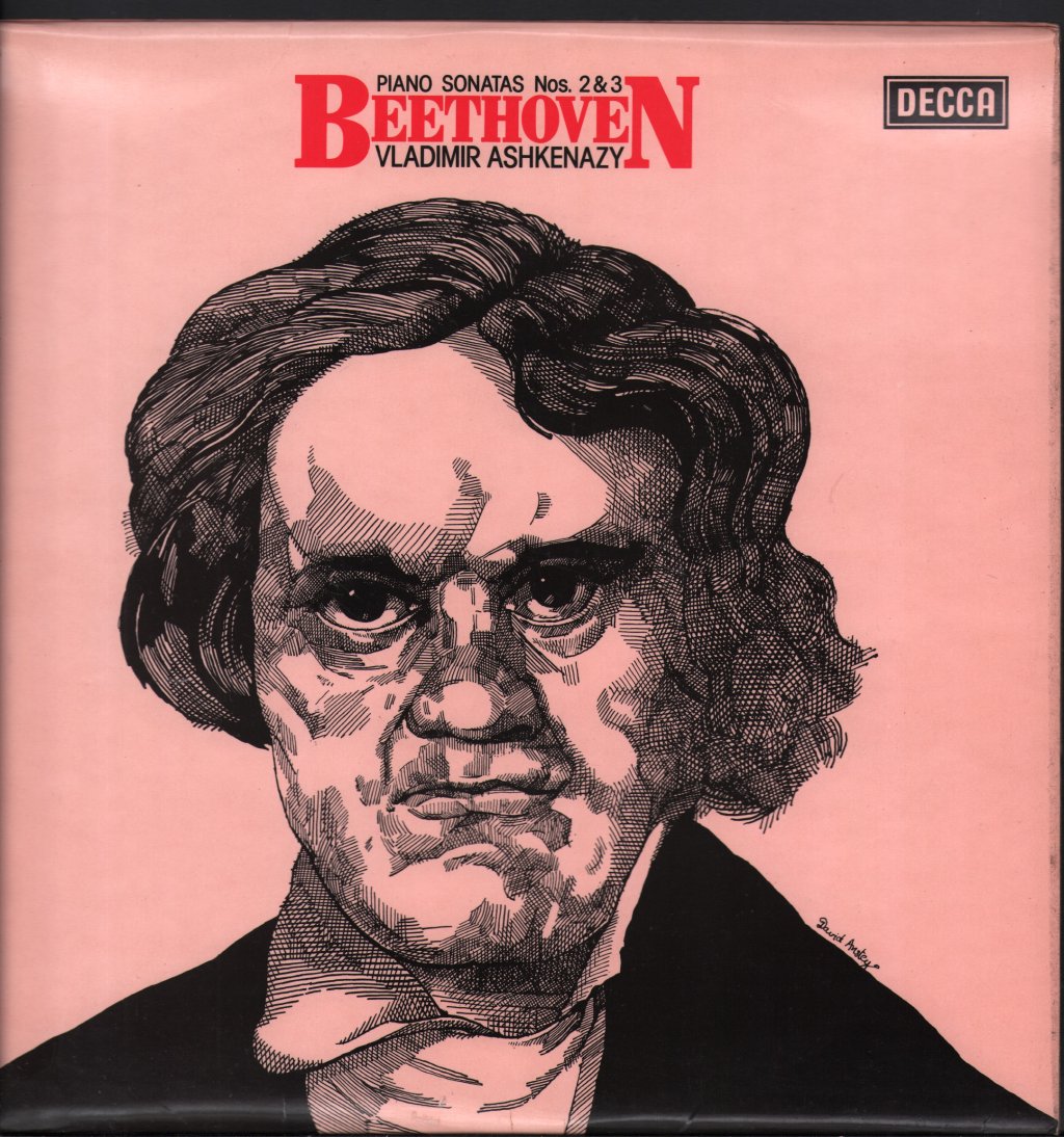 Vladimir Ashkenazy - Beethoven - Piano Sonatas Nos. 2&3 - Lp