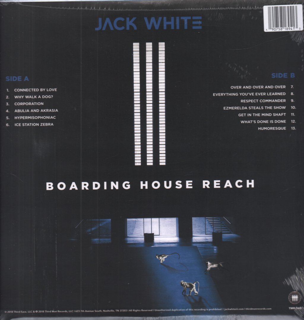 Jack White - Boarding House Reach - Lp