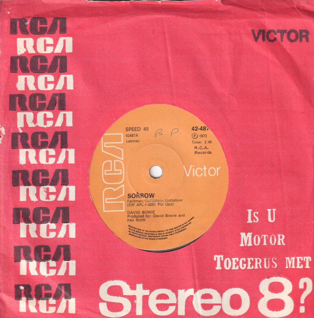 David Bowie - Sorrow - 7 Inch