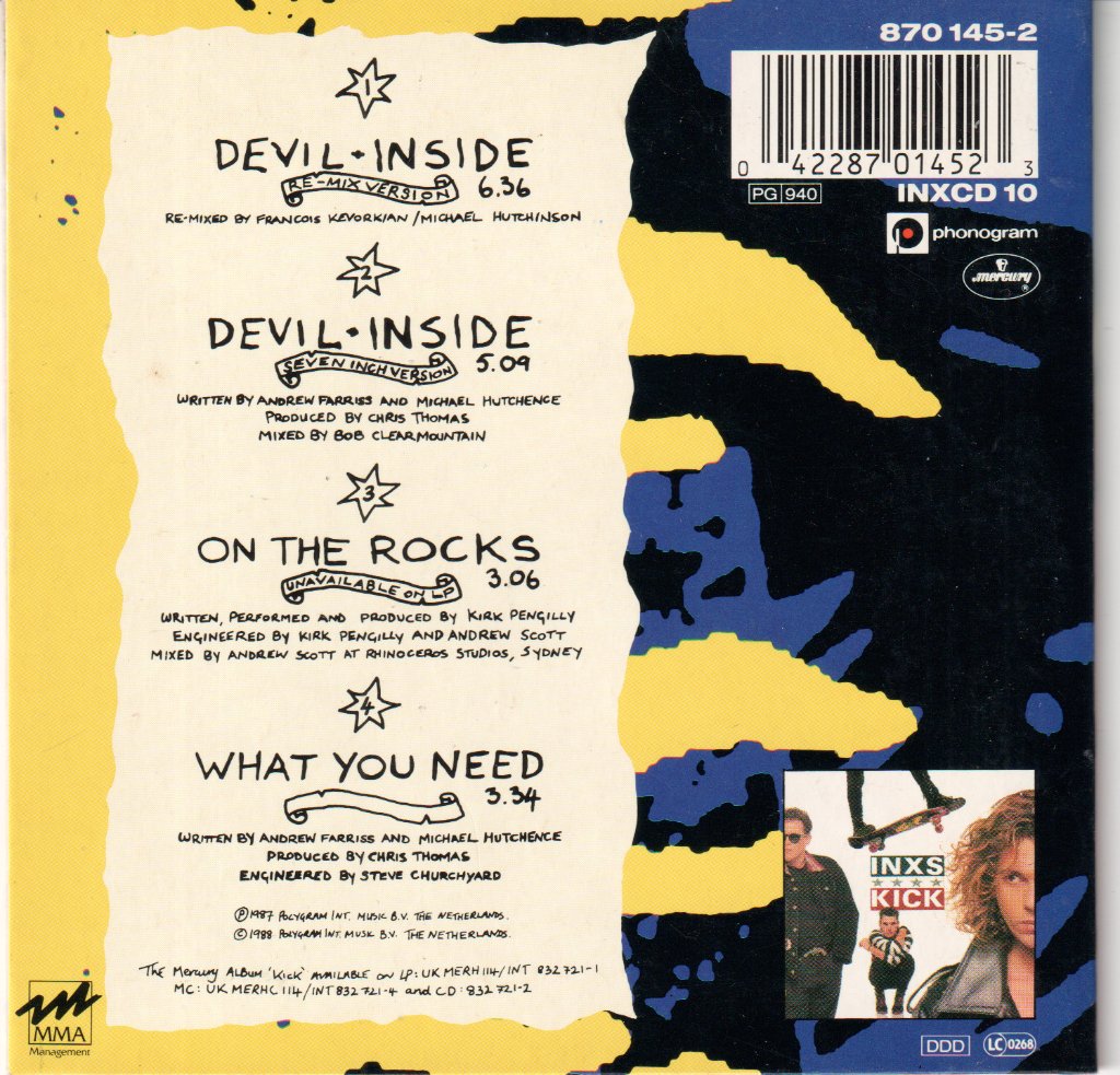 INXS - Devil Inside - Cd