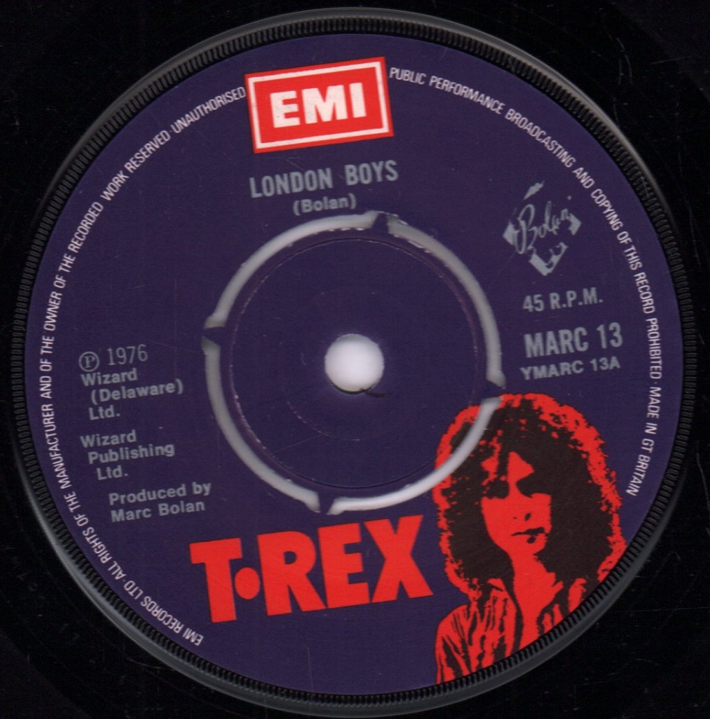 T Rex - London Boys - 7 Inch