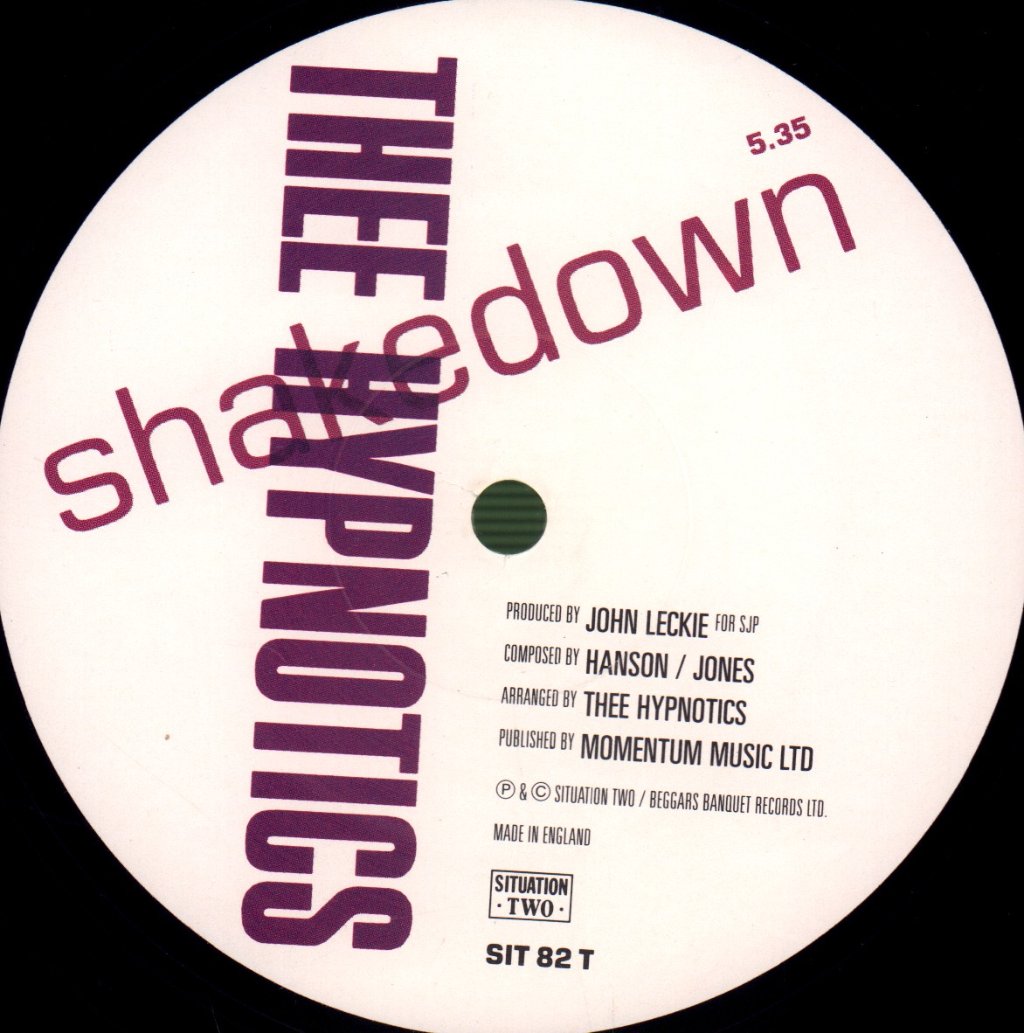 Thee Hypnotics - Shakedown - 12 Inch